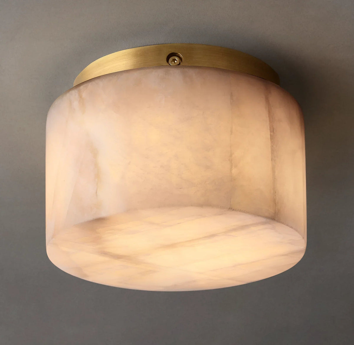 Aurelia Seren Alabaster Flush Mount — view 11