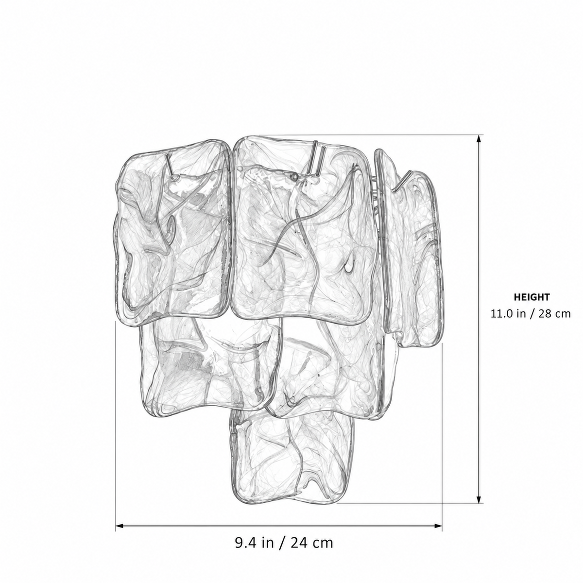 Product dimensions
