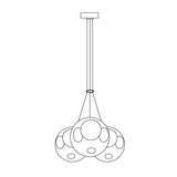 Selene Aria Chandelier — view 64