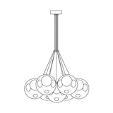 Selene Aria Chandelier — view 66