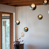 Celestia Glass Globe Cascade Chandelier