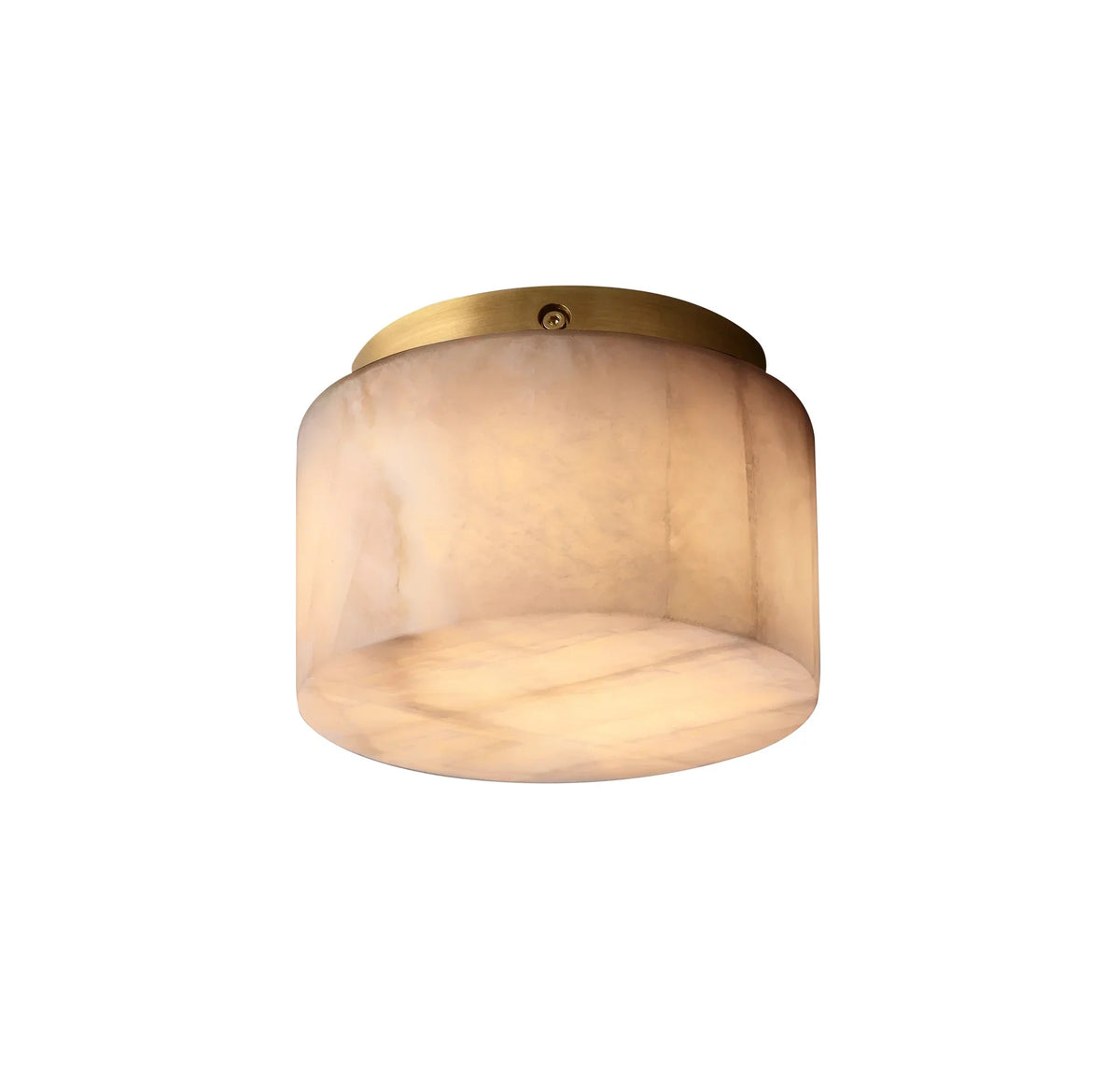 Aurelia Seren Alabaster Flush Mount — view 1