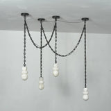 Serena Vale Alabaster Chandelier — view 45