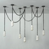 Serena Vale Alabaster Chandelier — view 48