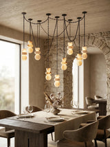 Serena Vale Alabaster Chandelier — view 12