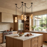 Serena Vale Alabaster Chandelier — view 10