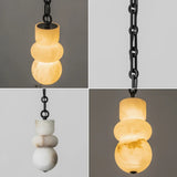 Serena Vale Alabaster Chandelier — view 25