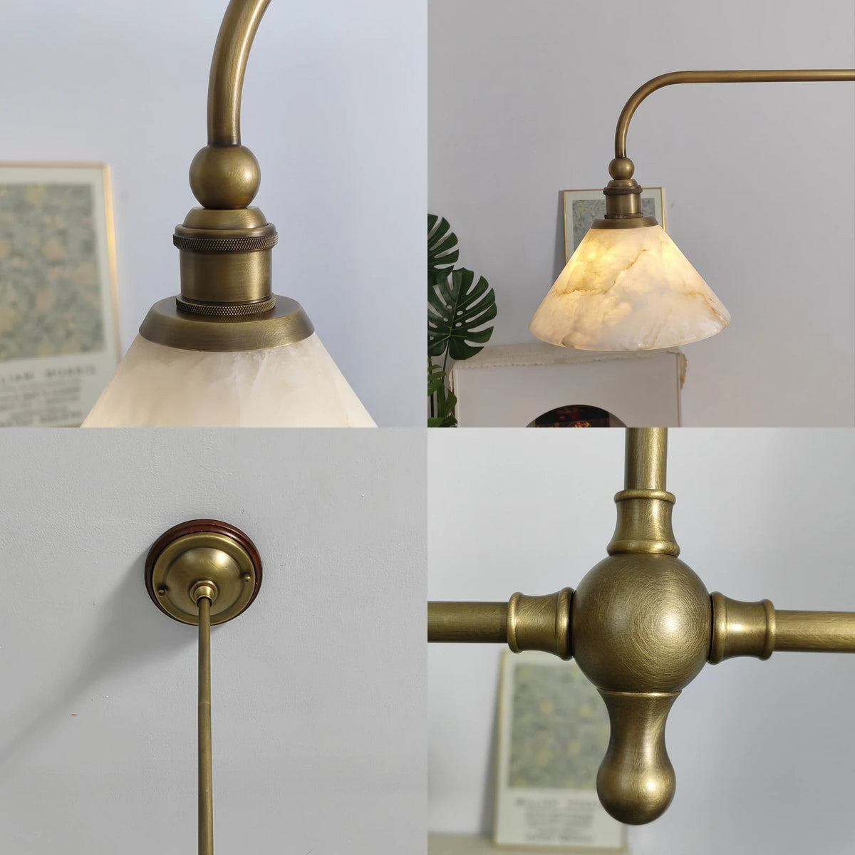 Amelie Corin Alabaster Pendant Light — product view 12
