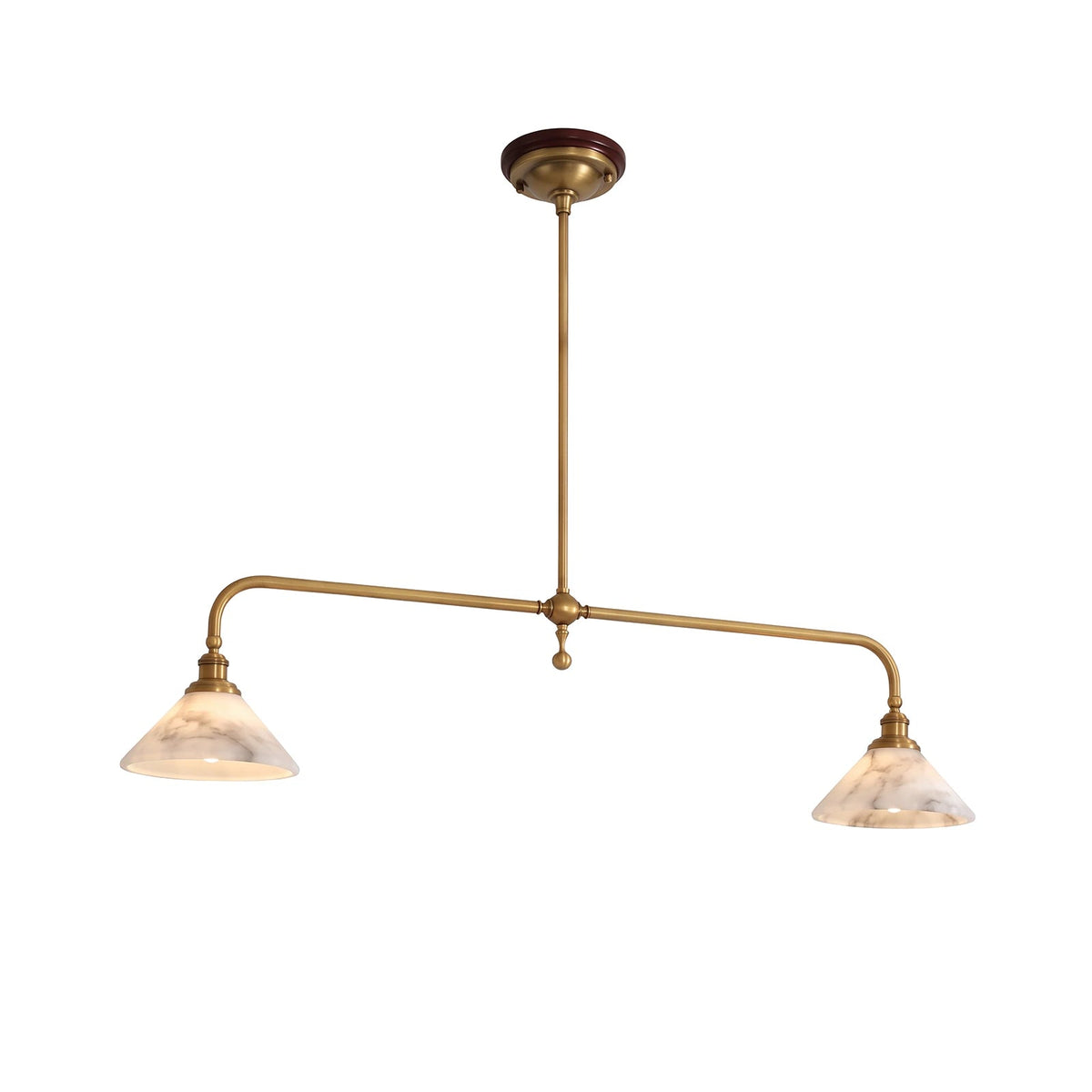 Amelie Corin Alabaster Pendant Light — product view 1