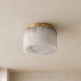 Aurelia Seren Alabaster Flush Mount — view 16