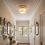 Aurelia Seren Alabaster Flush Mount — view 4