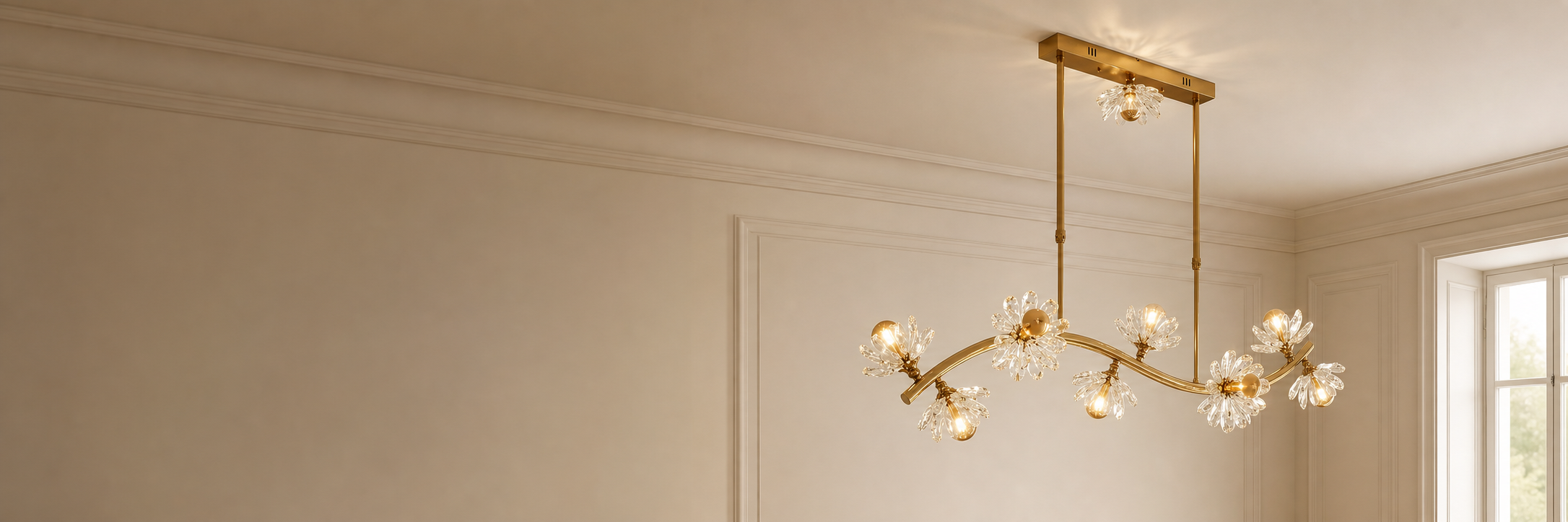 AXNINE LIGHT installed in an elegant home