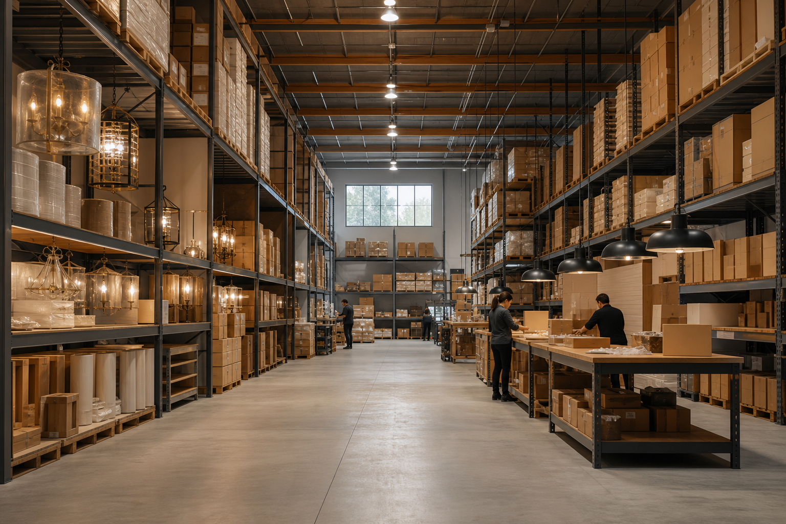 AXNINE LIGHT warehouse and fulfillment centre