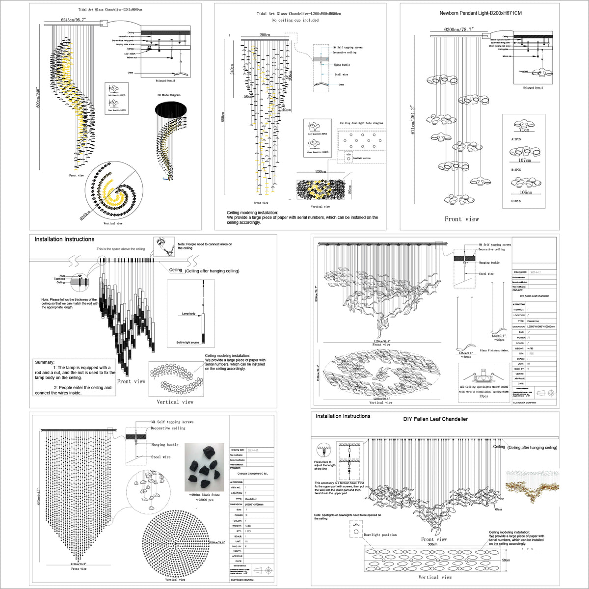 Custom lighting design studio