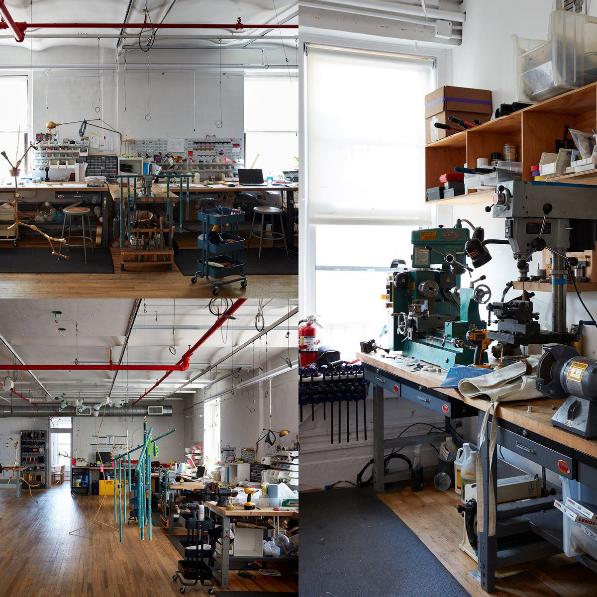 Lighting production workshop