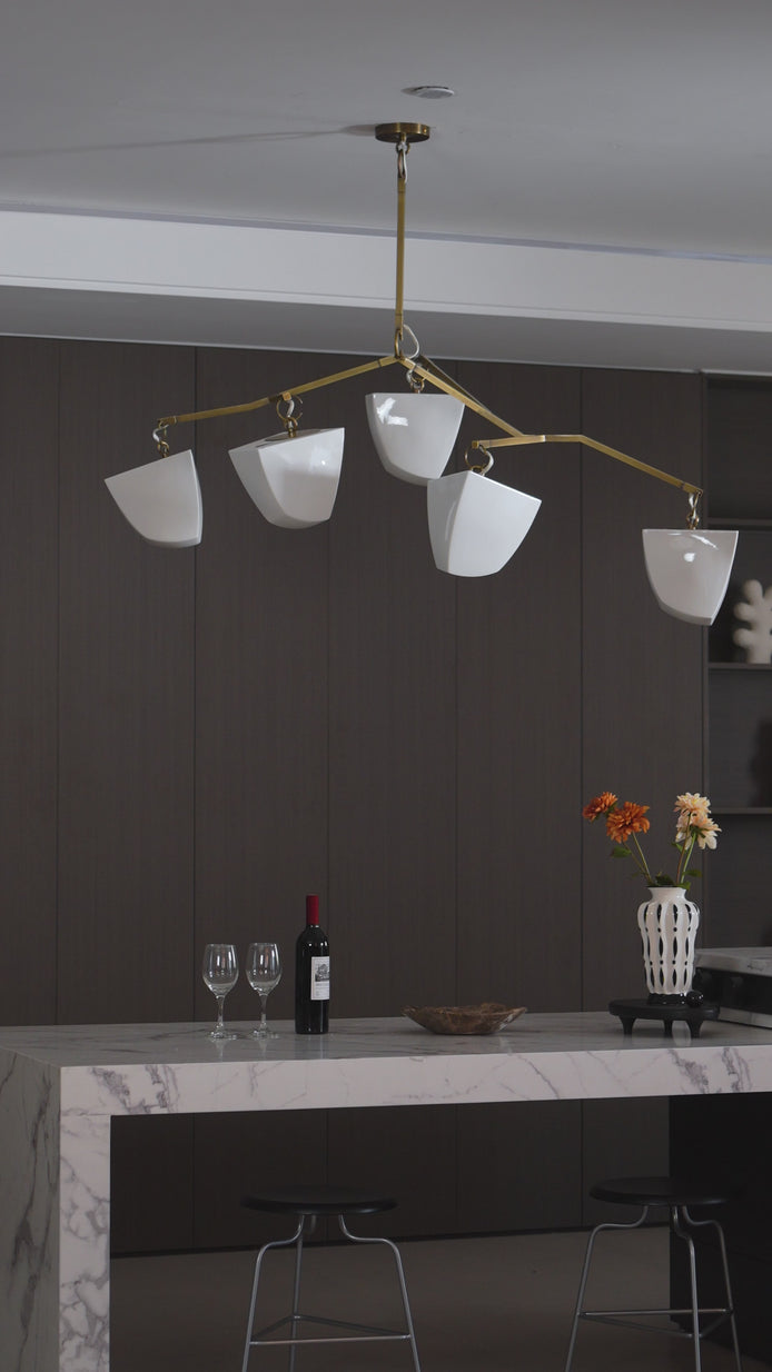 Crystal cascade pendant inspiration